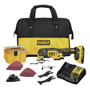 MULTI TOOLS | Factory Reconditioned Dewalt 20V MAX XR Brushless Lithium-Ion 3-Speed Cordless Oscillating Multi-Tool Kit (2 Ah) - DCS356D1R