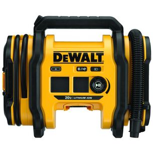 BKT 700245 | Factory Reconditioned Dewalt 20V MAX Lithium-Ion Corded/Cordless Air Inflator (Tool Only) - DCC020IBR