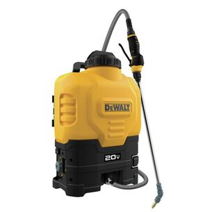 BKT 700247 | Dewalt DXSP190681B 20V MAX Lithium-Ion 4 Gallon Powered Backpack Sprayer (Tool Only) - 190742