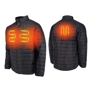 HEATED VESTS | Dewalt Men's Lightweight Puffer Heated Jacket Kit - X-Large, Black - DCHJ093D1-XL