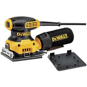 DRYWALL TOOLS | Factory Reconditioned Dewalt 2.3 Amp 1/4 Sheet Corded Finishing Sander Kit - DWE6411KR