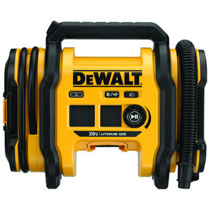 INFLATORS | Dewalt 20V MAX Lithium-Ion Corded/Cordless Air Inflator (Tool Only) - DCC020IB