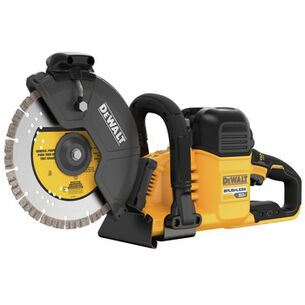 CONCRETE SAWS | Dewalt 60V MAX Brushless Lithium-Ion 9 in. Cordless Cut Off Saw Kit (9 Ah) - DCS692X2