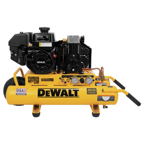 Dewalt DXCMTE6590811 8 Gallon 175 PSI Kohler Gas Powered Wheelbarrow Air  Compressor