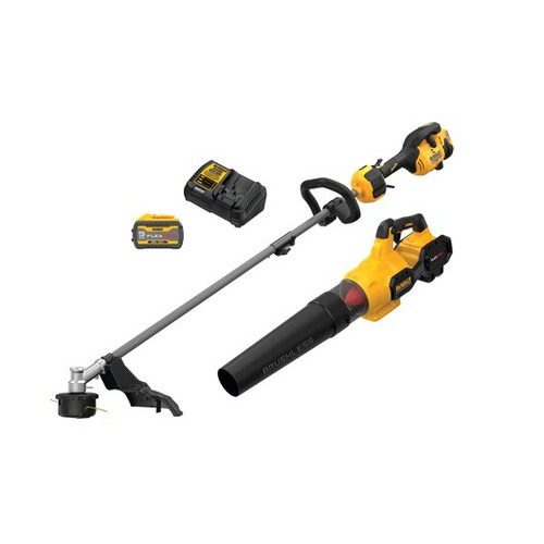 Dewalt DCKO266X1 60V MAX Brushless Lithium-Ion 17 in. Attachment Capable String Trimmer and Blower Kit (9 Ah) | CPO DeWALT