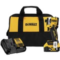 Impact Drivers | Factory Reconditioned Dewalt DCF850P1R 20V MAX ATOMIC Brushless 3-Speed Lithium-Ion 1/4 in. Cordless Impact Driver Kit (5 Ah) image number 0