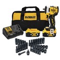 DeWALT Spring Savings! Save up to $100 off DeWALT power tools | Dewalt DCF913P2DWMT19248-BNDL 20V MAX Lithium-Ion 3/8 in. Cordless Impact Wrench Kit with (2) 5 Ah Batteries and (42-Piece) 6-Point 3/8 in. Combination Impact Socket Set Bundle image number 0