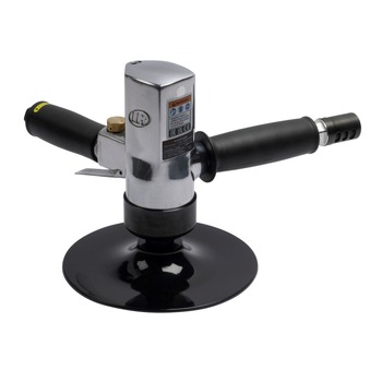 Ingersoll Rand 1.1 HP 5000 RPM 7 in. Pad Side Handle Exhaust Air Vertical Sander - 319-B