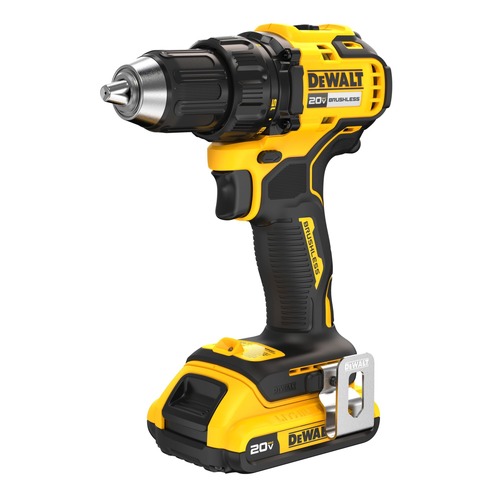 Dewalt 20V MAX Brushless 1/2 in. Cordless Compact Drill Driver Kit -  DCD793D1