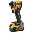 DeWALT Spring Savings! Save up to $100 off DeWALT power tools | Dewalt DCF850P1DCB240-2 20V MAX ATOMIC Brushless Lithium-Ion 1/4 in. Cordless 3-Speed Impact Driver Kit (5 Ah) and (2) 20V MAX 4 Ah Compact Lithium-Ion Batteries Bundle image number 4