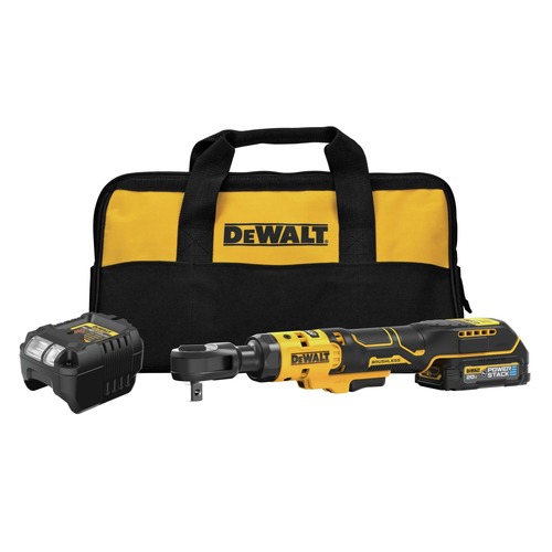 Save 15% off $250 on Select DEWALT Tools! | Dewalt DCF512GE1 20V MAX 1/2 in. Rachet Kitted - GE image number 0