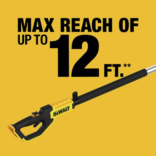 DEWALT 20V MAX Lithium-Ion Cordless Pole Saw and Pole Hedge