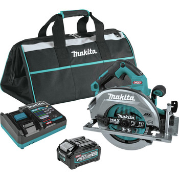 Makita GSH01M1 40V max XGT Brushless Lithium-Ion 7-1/4 in. Cordless AWS Capable Circular Saw Kit (4 Ah)