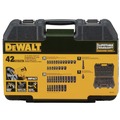 DeWALT Spring Savings! Save up to $100 off DeWALT power tools | Dewalt DCF913P2DWMT19248-BNDL 20V MAX Lithium-Ion 3/8 in. Cordless Impact Wrench Kit with (2) 5 Ah Batteries and (42-Piece) 6-Point 3/8 in. Combination Impact Socket Set Bundle image number 8
