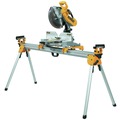 Bases and Stands | Factory Reconditioned Dewalt DWX723R 9 in. x 150 in. x 32 in. Heavy-Duty Miter Saw Stand - Silver image number 6