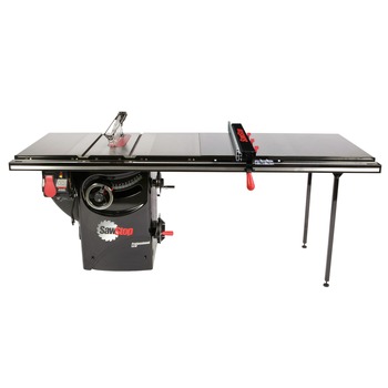 SAWS | SawStop (1-Kit) 3 HP Professional Cabinet Saw with 52 in. T-Glide Advance Rip Fence, Rails and Extension Table - PCS31230-ATGP52