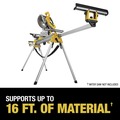 Bases and Stands | Factory Reconditioned Dewalt DWX723R 9 in. x 150 in. x 32 in. Heavy-Duty Miter Saw Stand - Silver image number 10