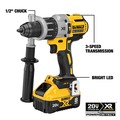 Hammer Drills | Factory Reconditioned Dewalt DCD998W1R 20V MAX XR Brushless Lithium-Ion 1/2 in. Cordless Hammer Drill Driver with POWER DETECT Kit (8 Ah) image number 7